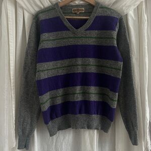Vintage Wool Striped Sweater